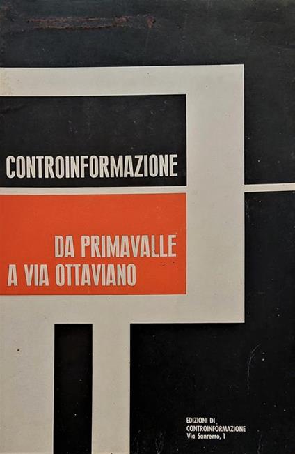 Controinformazione. Da Primavalle a via Ottaviano - copertina