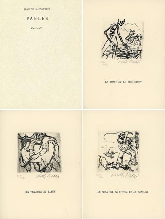 Fables - Jean de La Fontaine - copertina