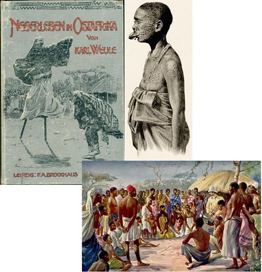 Negerleben in Ostafrika - copertina