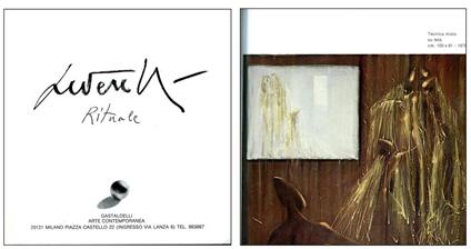 Peverelli. Rituale. Gastaldelli Arte Contemporanea 1979 - copertina