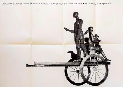 Giacomo Baragli. Galleria La Margherita 1971 - copertina