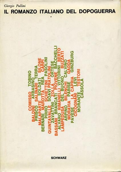 Il romanzo italiano del dopoguerra (1940-1960) - Giorgio Pullini - copertina