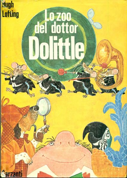 Lo zoo del dottor Dolittle - Hugh Lofting - copertina