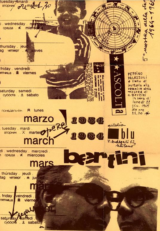 Bertini - Gianni Bertini - copertina