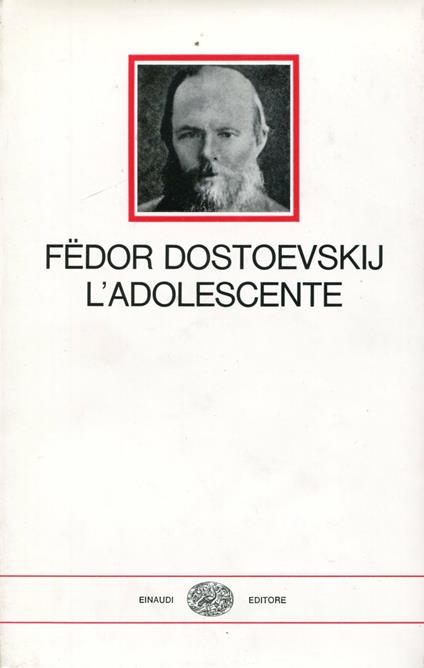 L' adolescente - Fëdor Dostoevskij - copertina