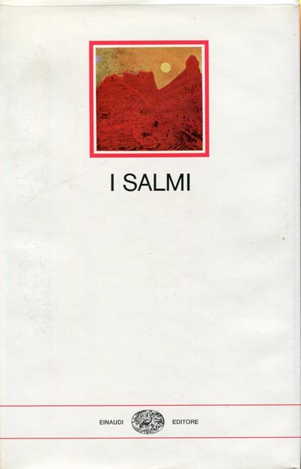 I Salmi - Guido Ceronetti - copertina