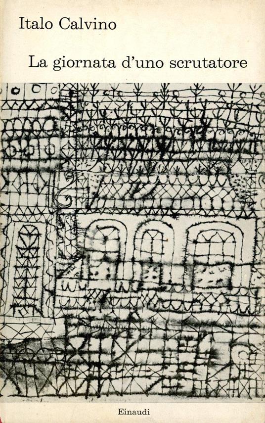 La giornata d'uno scrutatore - Italo Calvino - copertina