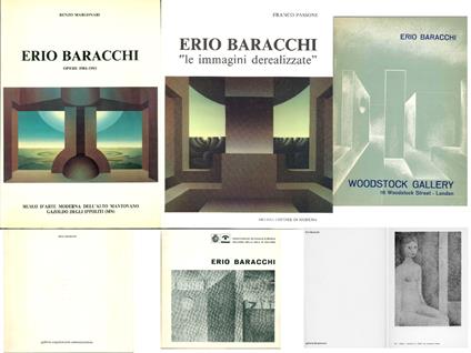 Erio Baracchi. Le immagini derealizzate - copertina