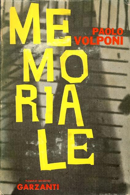 Memoriale - Paolo Volponi - copertina