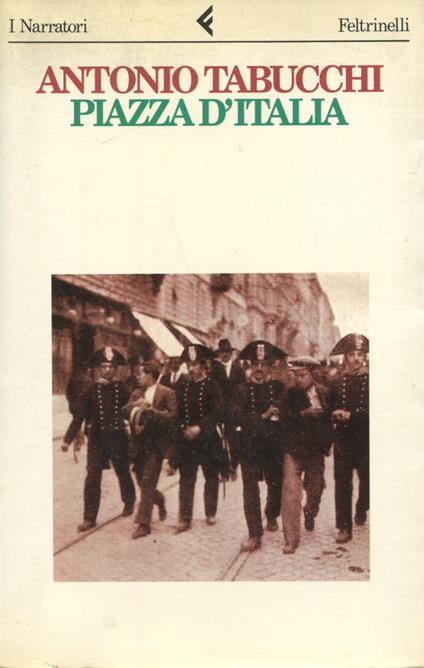 Piazza d'Italia - Antonio Tabucchi - copertina