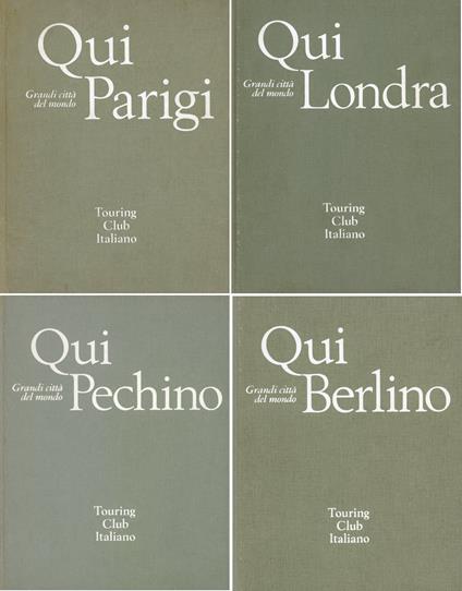Grandi città del mondo. Parigi - Lindra - Berlino - Pechino - Autori Vari - copertina