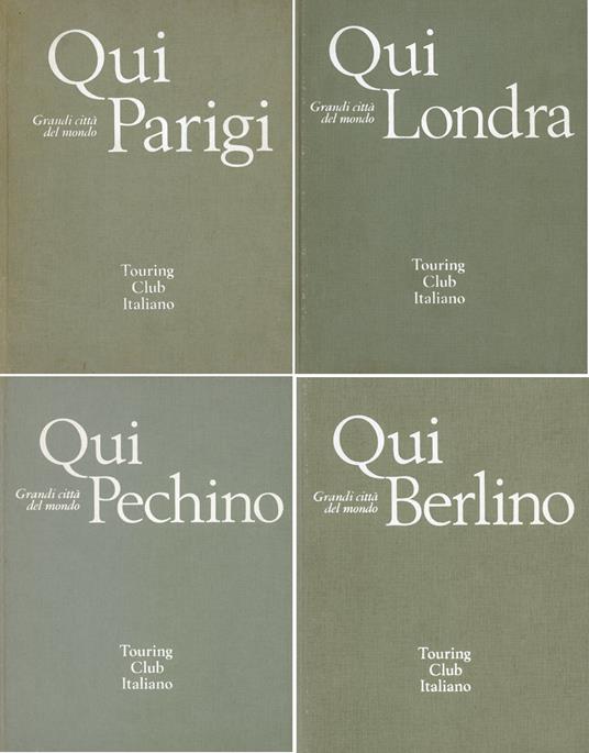Grandi città del mondo. Parigi - Lindra - Berlino - Pechino - Autori Vari - copertina