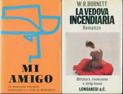 Mi amigo. Romanzo western - William R. Burnett - copertina