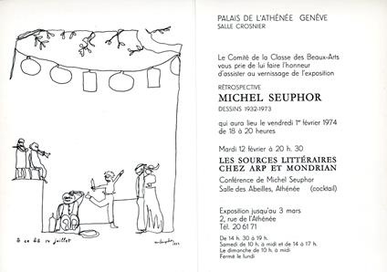 Retrospective Michel Seuphor. Dessins 1932-1973 - Michel Seuphor - copertina