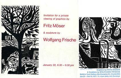 Graphica by Fritz Moser & Sculpture by Wolfgang Frische - copertina