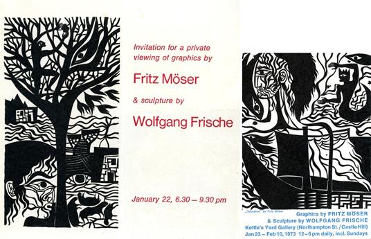 Graphica by Fritz Moser & Sculpture by Wolfgang Frische - copertina