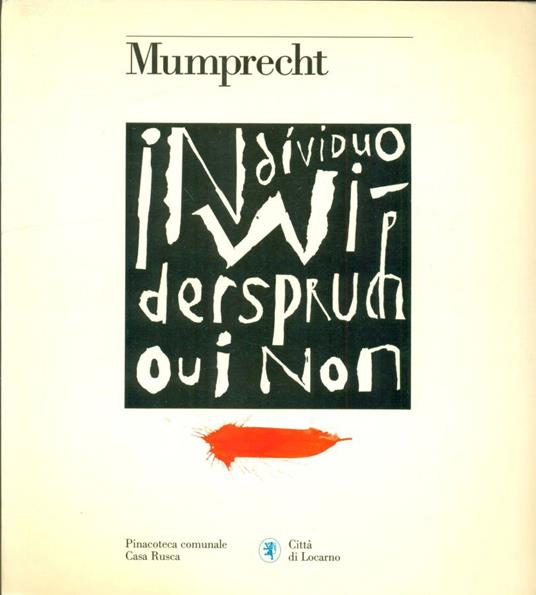 Rudolf Mumprecht - copertina