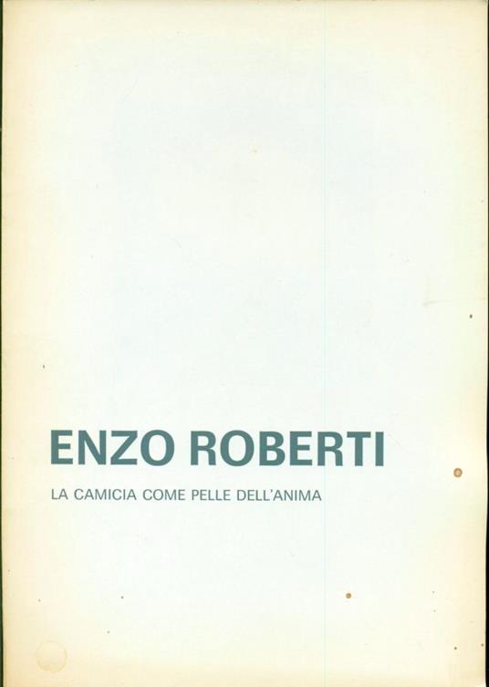 camicia come pelle dell'anima - copertina