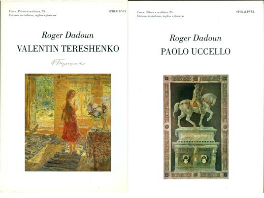 Valentin Tereshenko - Paolo Uccello - Roger Dadoun - copertina