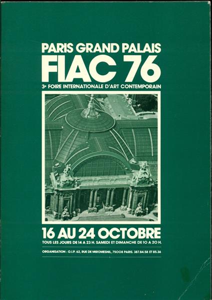 Fiac 76 - copertina