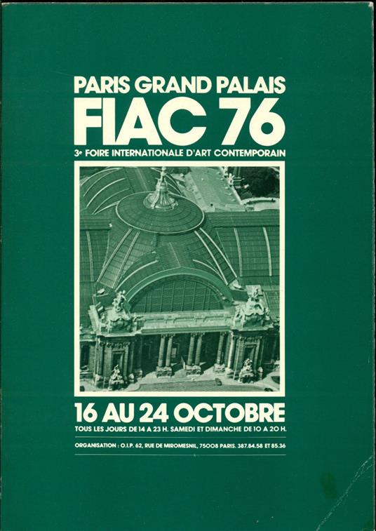 Fiac 76 - copertina
