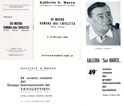 XIII Mostra Romana della Tavoletta - copertina