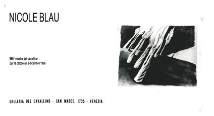 Nicole Blau - copertina