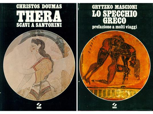 Thera. Scavi a Santorini - copertina