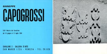 Giuseppe Capogrossi. Galleria del Cavallino 1964 - Giuseppe Capogrossi - copertina