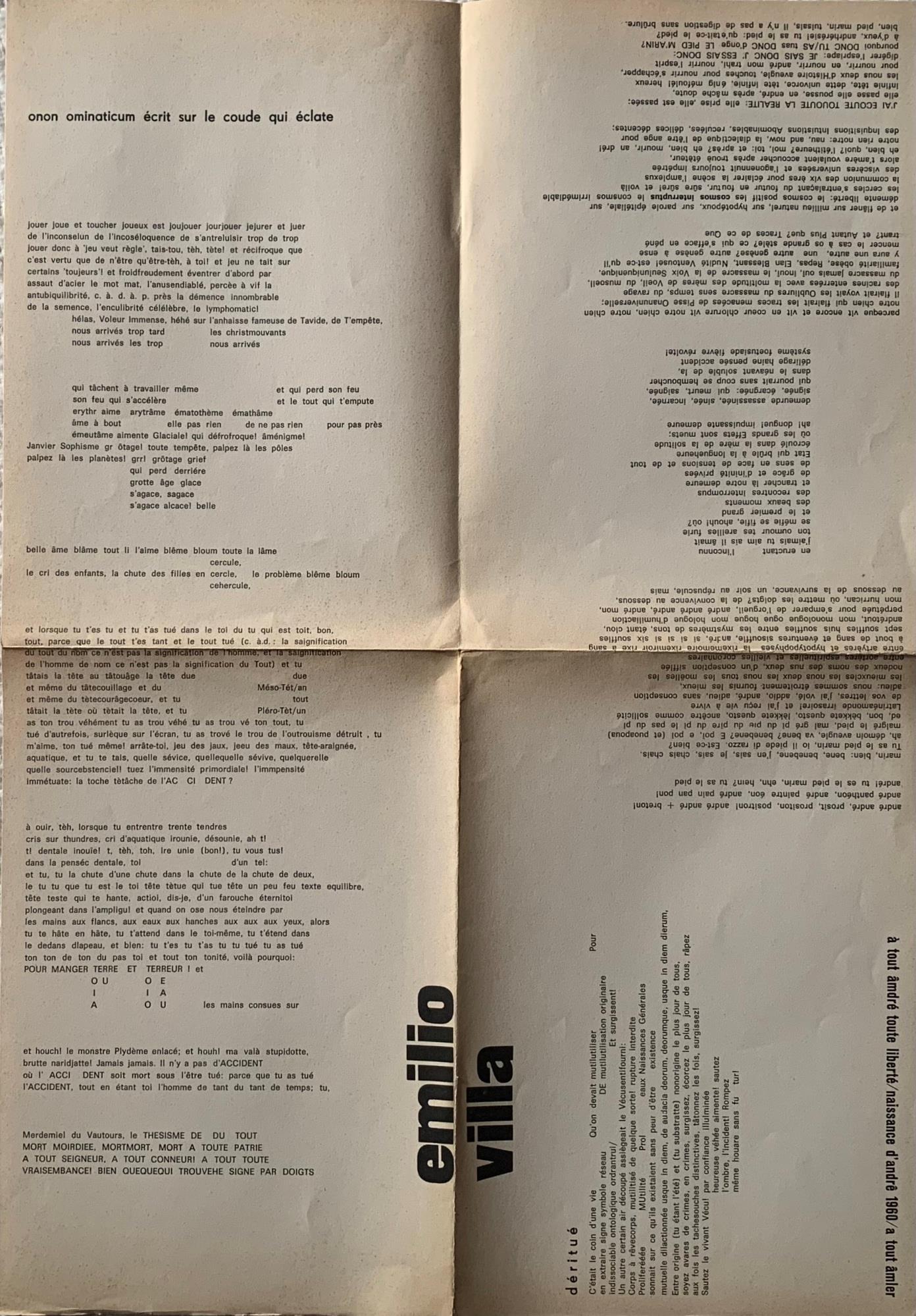 à tout amdré toute liberté /naissance d'abdré 1960 /a tout amier