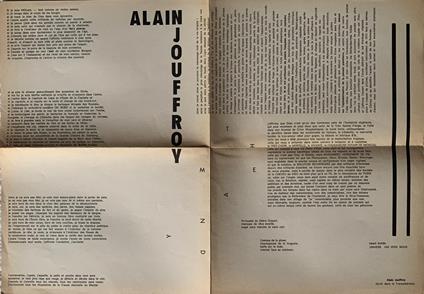 Ecrit dans le Transsibérien - Alain Jouffroy - copertina