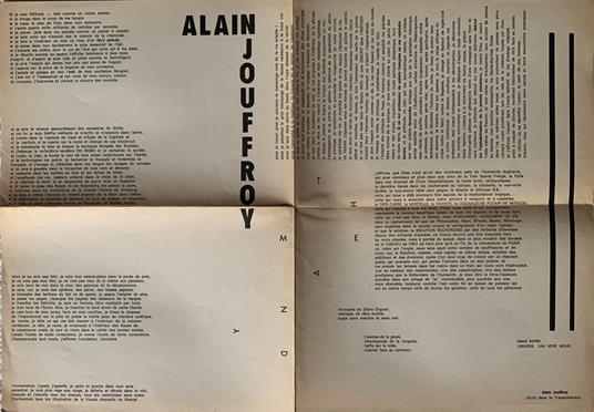 Ecrit dans le Transsibérien - Alain Jouffroy - copertina