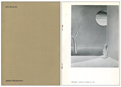 Erio Baracchi. Galleria Borgonuovo 1972 - Erio Baracchi - copertina