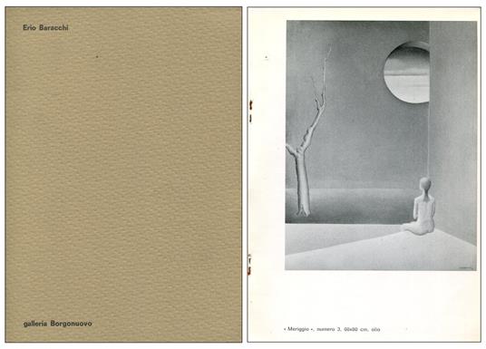 Erio Baracchi. Galleria Borgonuovo 1972 - Erio Baracchi - copertina