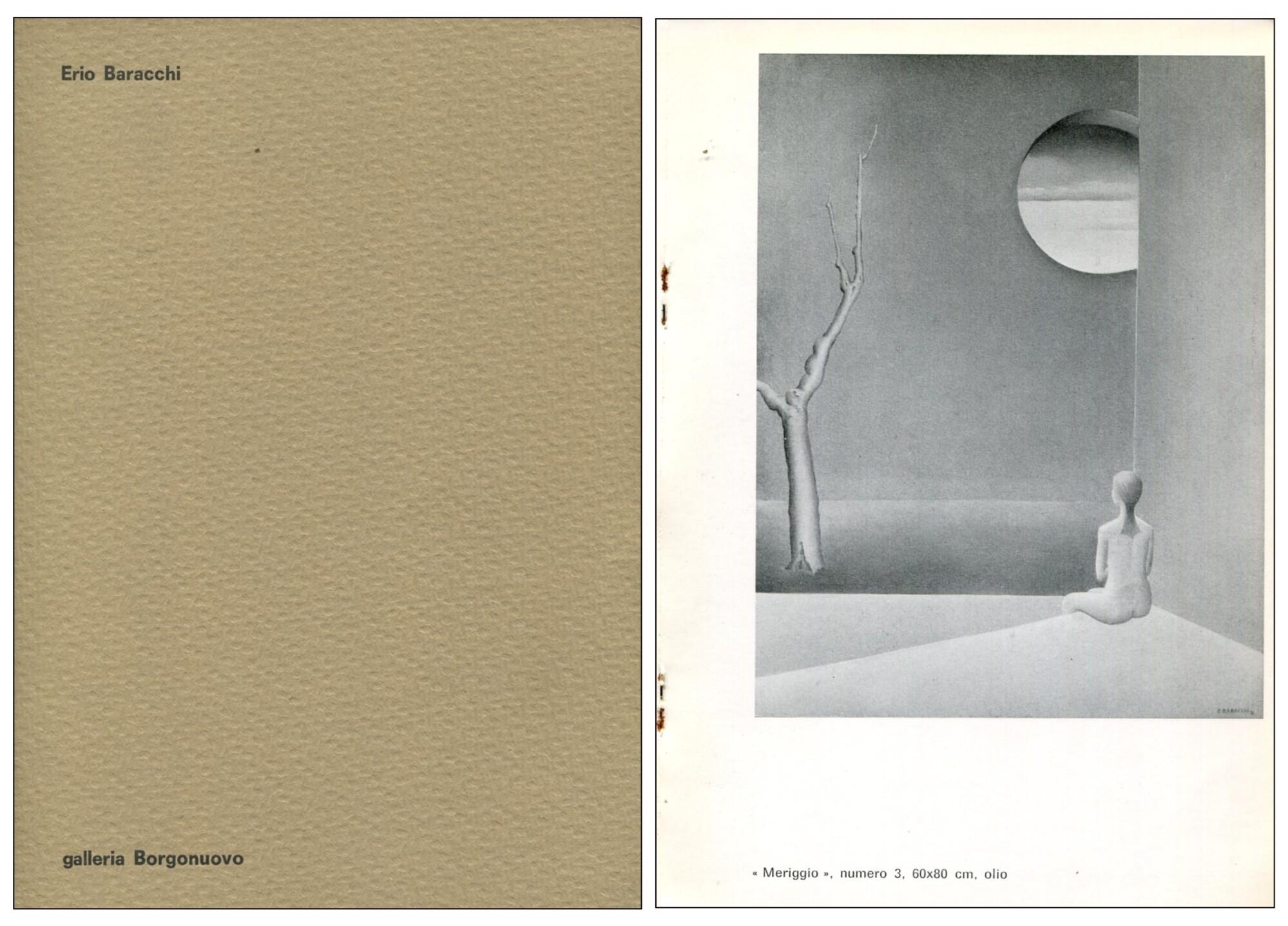 Erio Baracchi. Galleria Borgonuovo 1972
