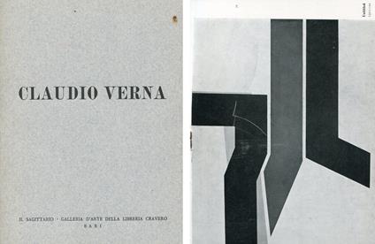 Claudio Verna. Il sagittario - Galleria d'Arte 1968 - Claudio Verna - copertina