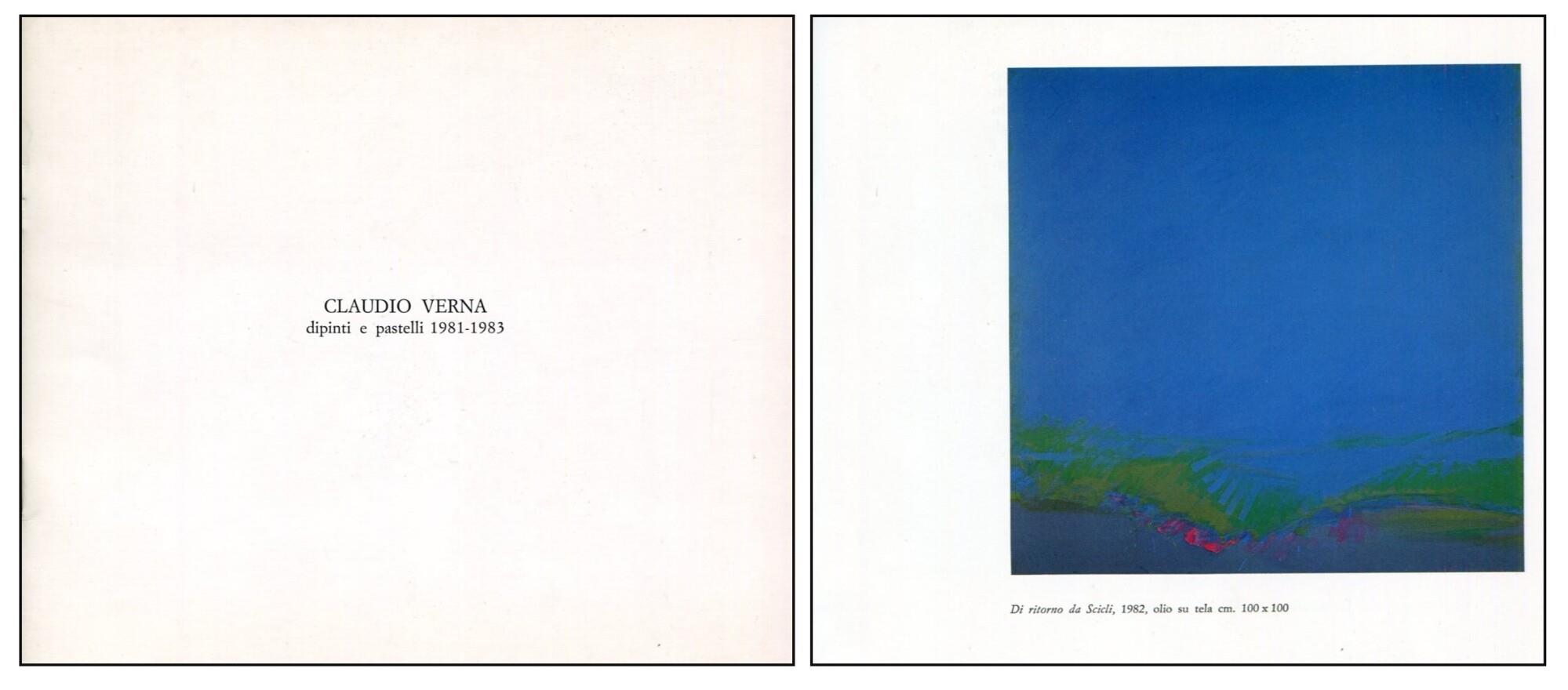 Claudio Verna. Dipinti e pastelli 1981-1983. Bambaia Galleria d'Arte 1983