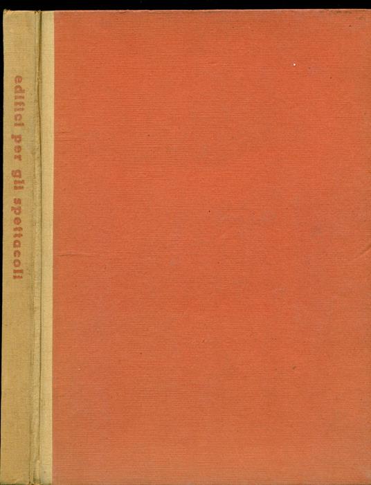 Edifici per gli spettacoli - copertina