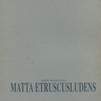 Matta etruscusludens - copertina