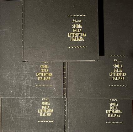 Storia della letteratura italiana - Francesco Flora - copertina