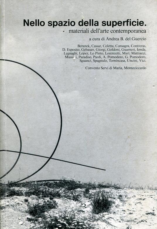 Bordeline '89. Nello spazio della superficie. Materiali dell'arte contemporanea - Andrea B. Del Guercio - copertina