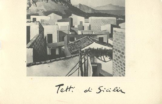 Tetti di Sicilia - Renato Guttuso - copertina