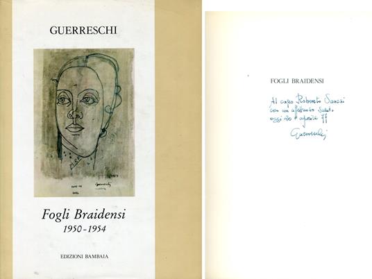 Fogli braidensi 1950-1954 - Giuseppe Guerreschi - copertina