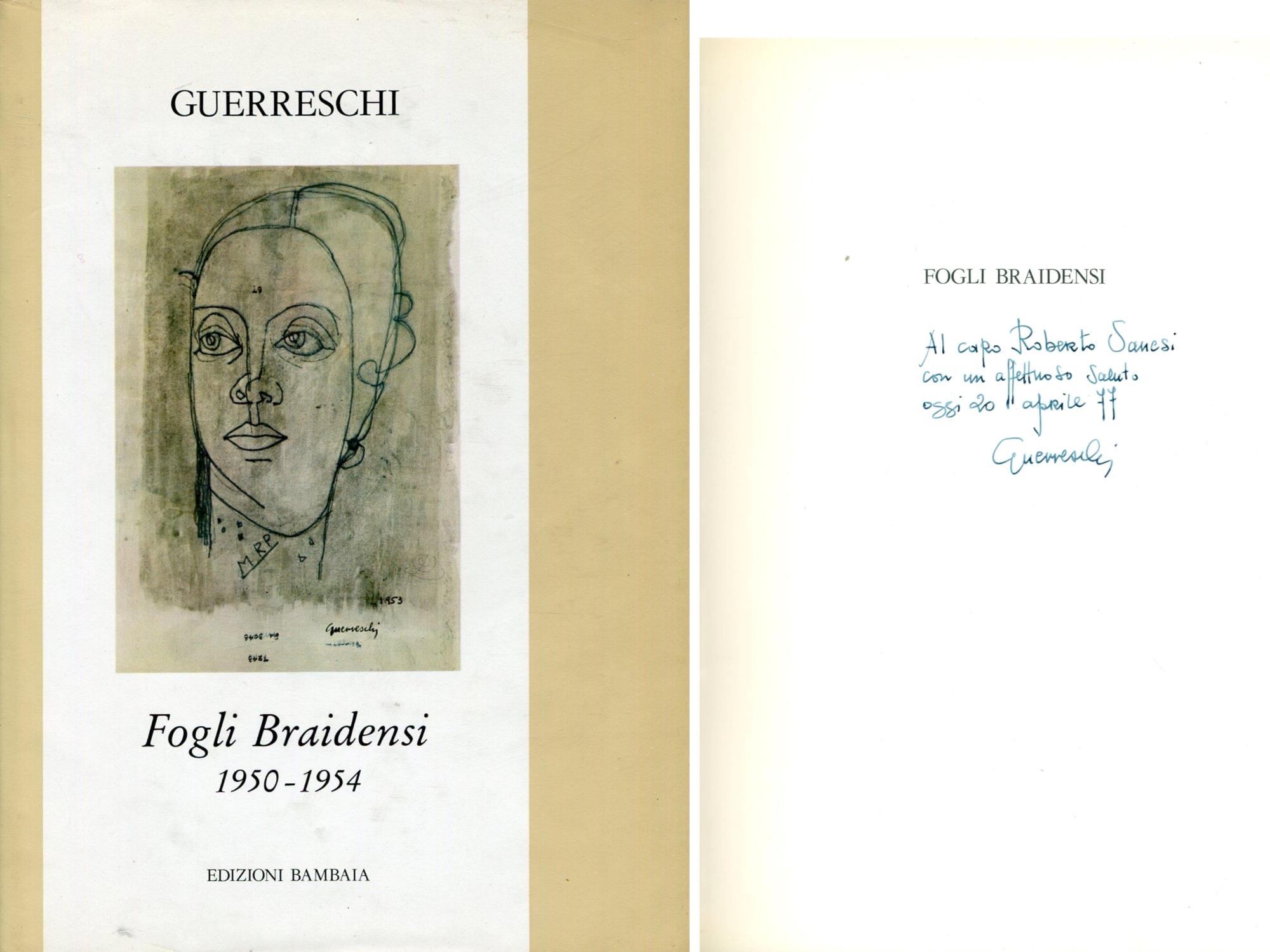 Fogli braidensi 1950-1954