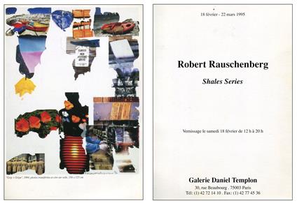 Robert Rauschenberg. Shales Series - Robert Rauschenberg - copertina