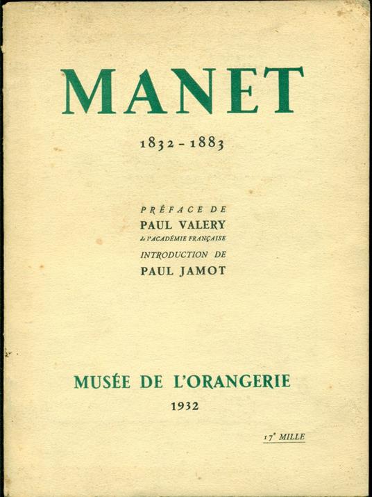 Manet 1832 - 1883 - copertina