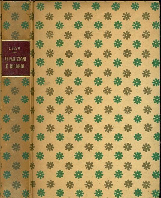 Apparizioni e Ricordi - Paolo LIOY - copertina