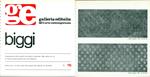 Biggi, invito Galleria Editalia 1980
