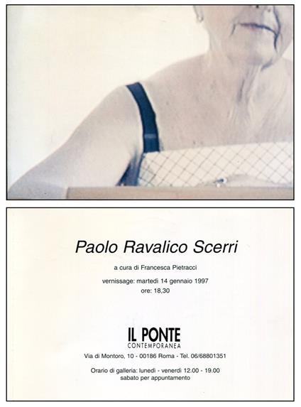 Paolo Ravalico Scerri. Il Ponte Contemporanea 1997 - Paolo Ravalico Scerri - copertina