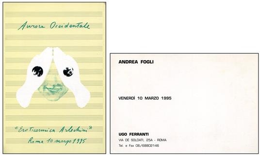 Andrea Fogli. Eroticosmica Arlechini - Andrea Fogli - copertina